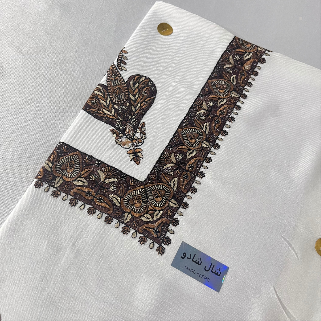 Premium White Yemeni Shemagh (E)