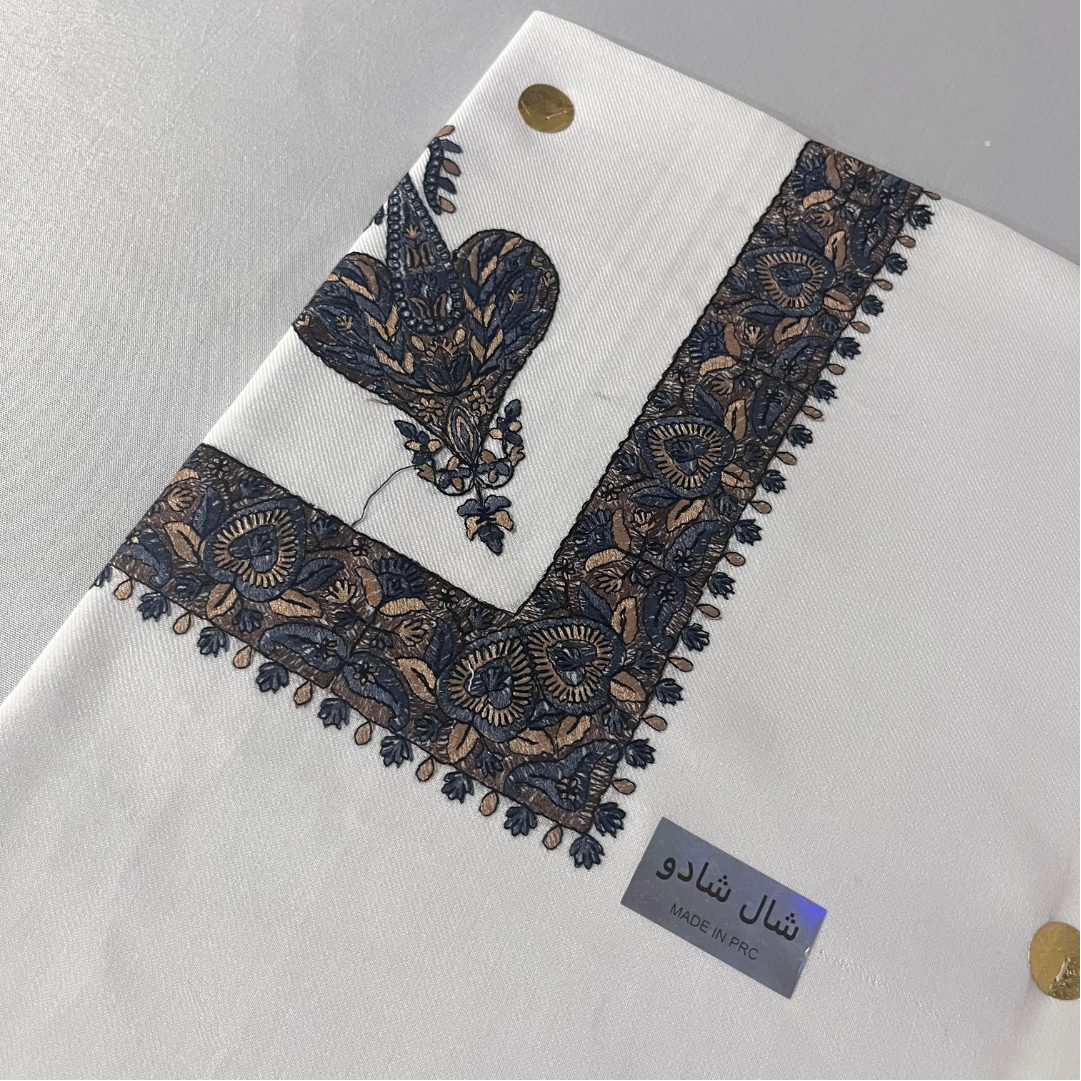 Premium White Yemeni Shemagh (E)