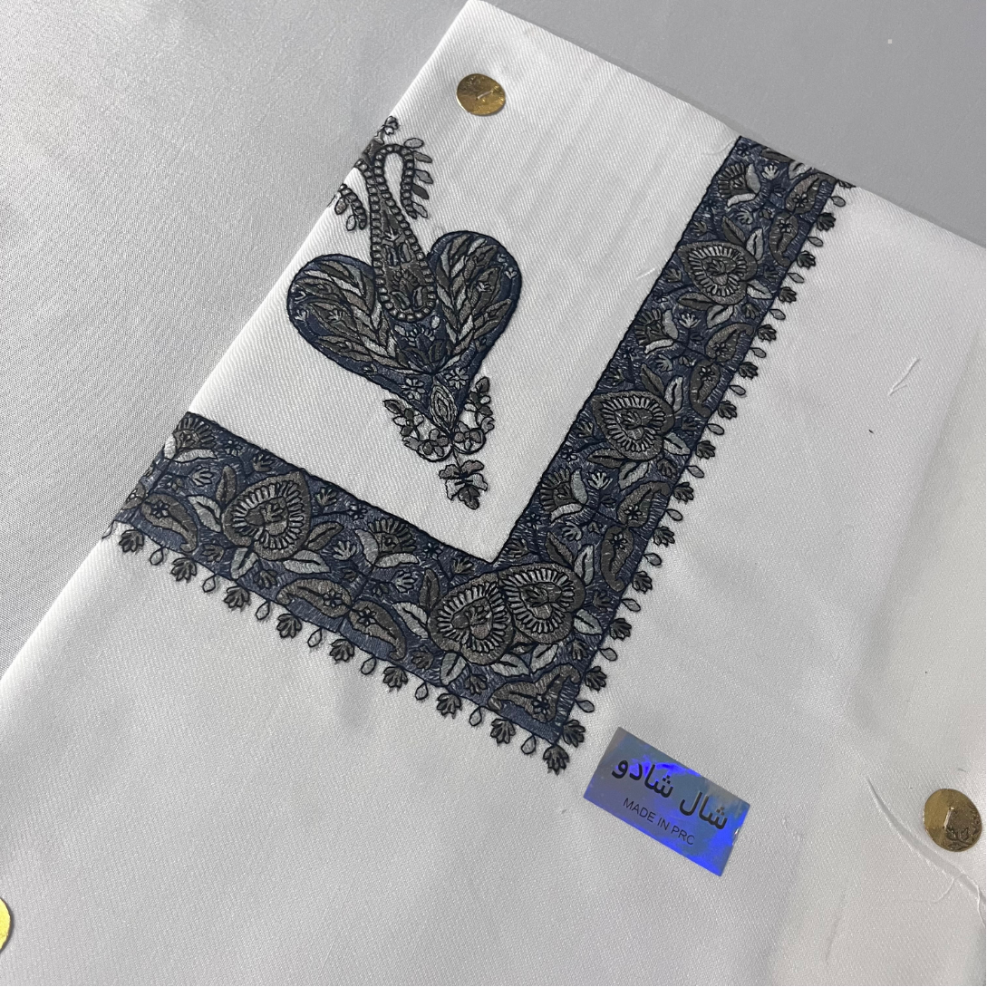 Premium White Yemeni Shemagh (E)