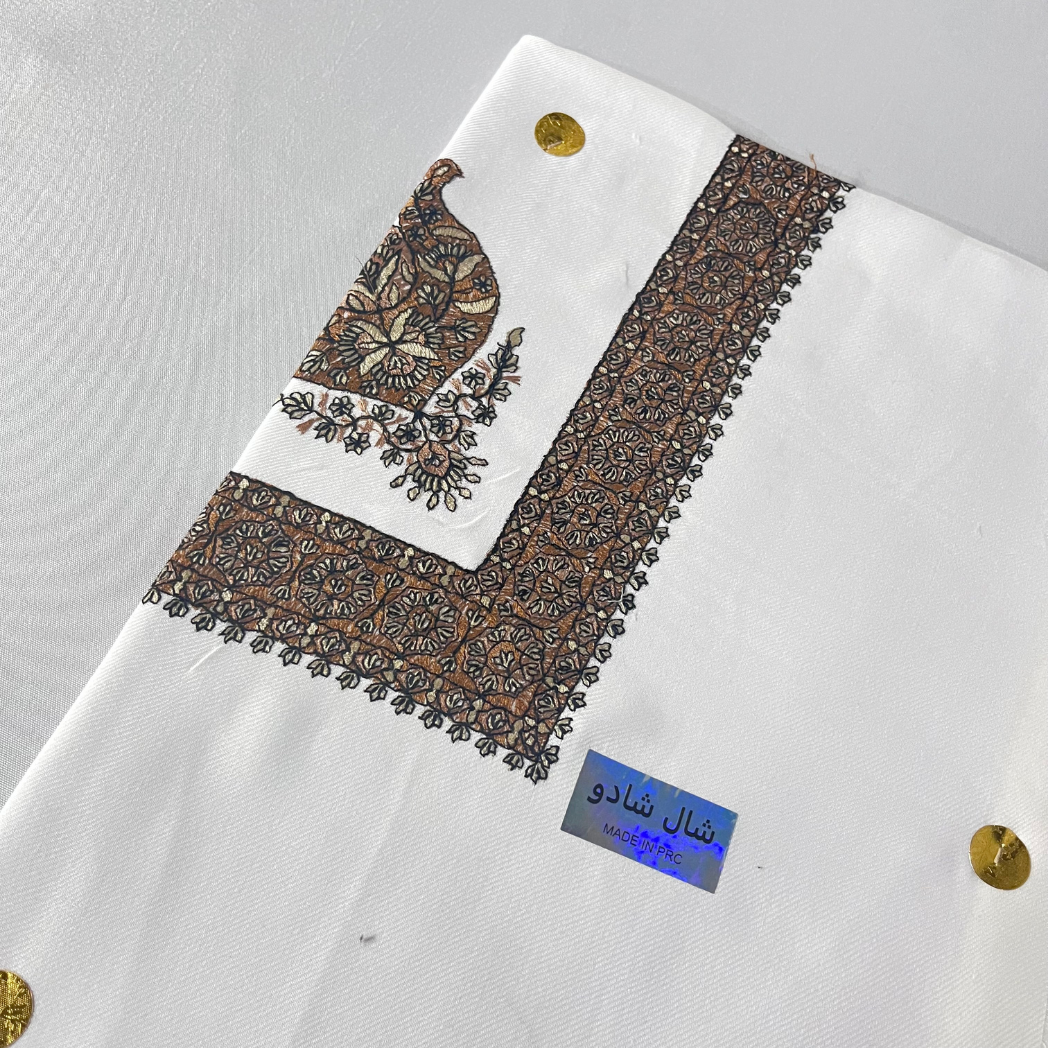 Premium White Yemeni Shemagh (D)
