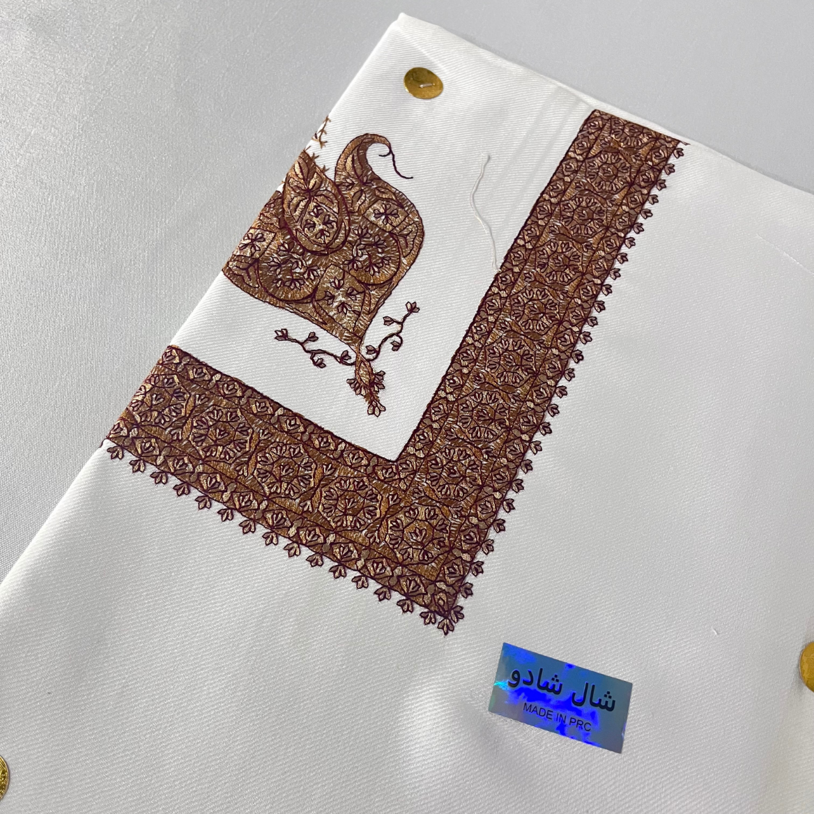 Premium White Yemeni Shemagh (D)