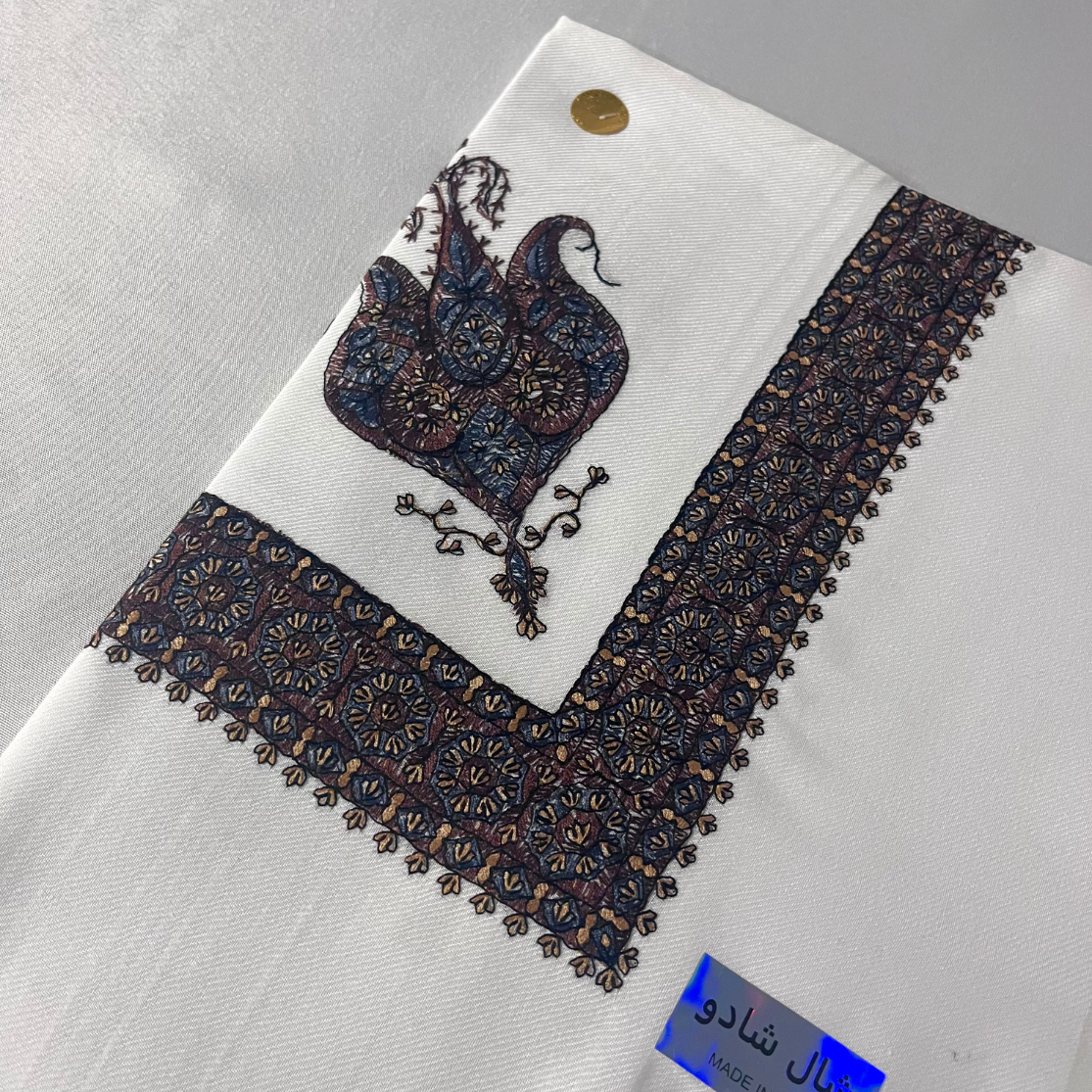 Premium White Yemeni Shemagh (D)
