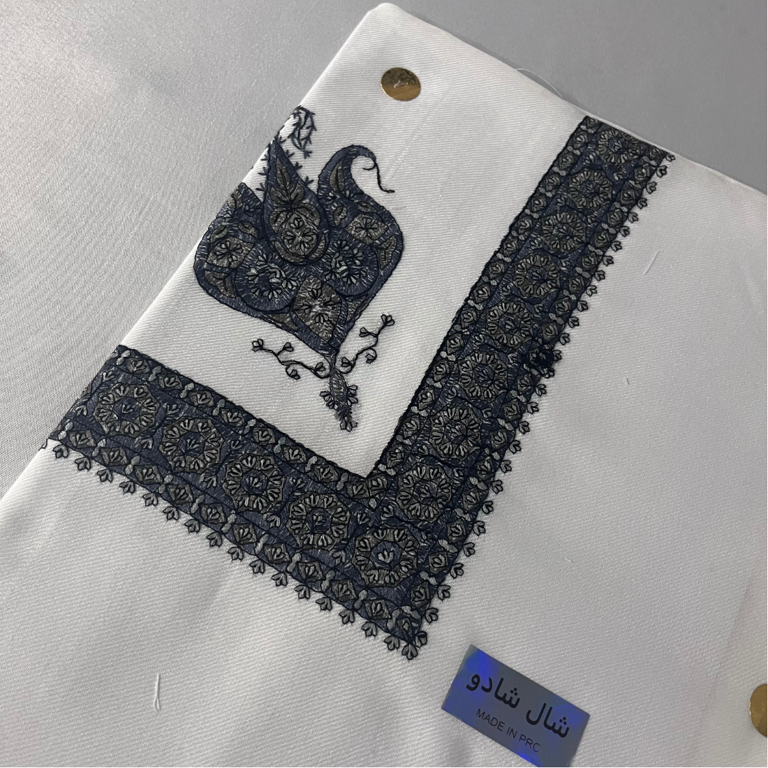 Premium White Yemeni Shemagh (D)