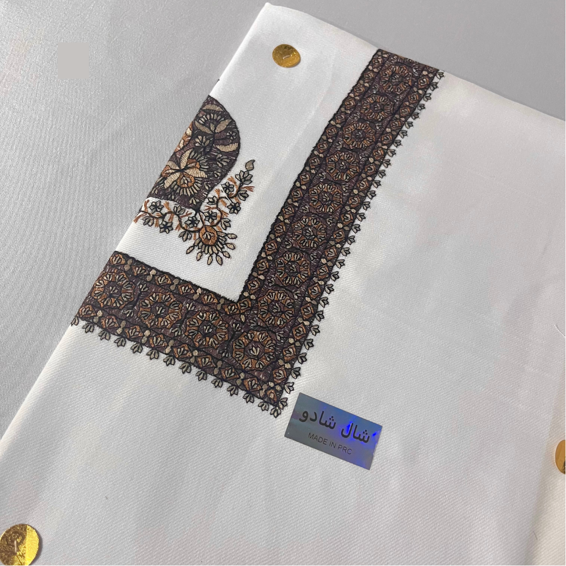 Premium White Yemeni Shemagh (D)