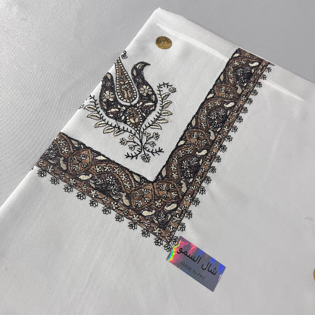 Premium White Yemeni Shemagh (C)