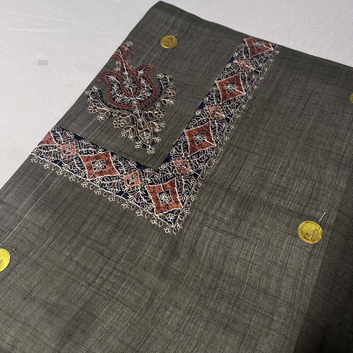 Premium Grey Yemeni Shemagh