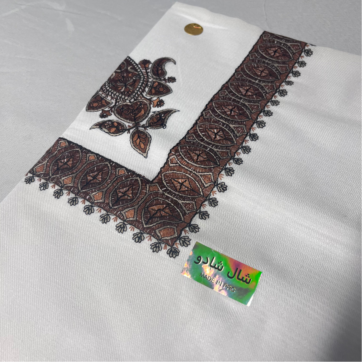 Premium White Yemeni Shemagh (A)