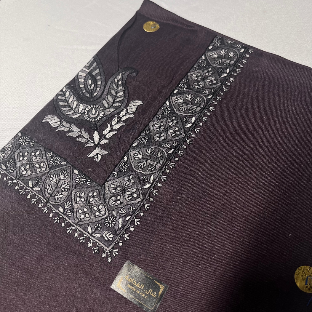 Premium Purple Yemeni Shemagh