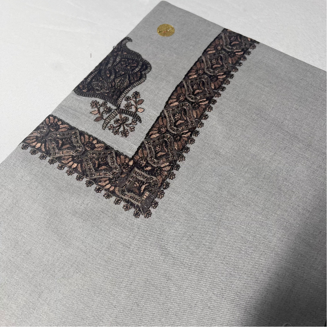 Premium Grey Yemeni Shemagh
