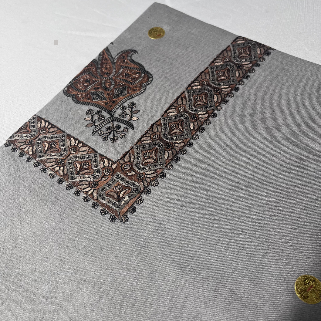 Premium Grey Yemeni Shemagh